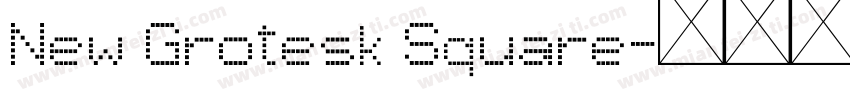 New Grotesk Square字体转换